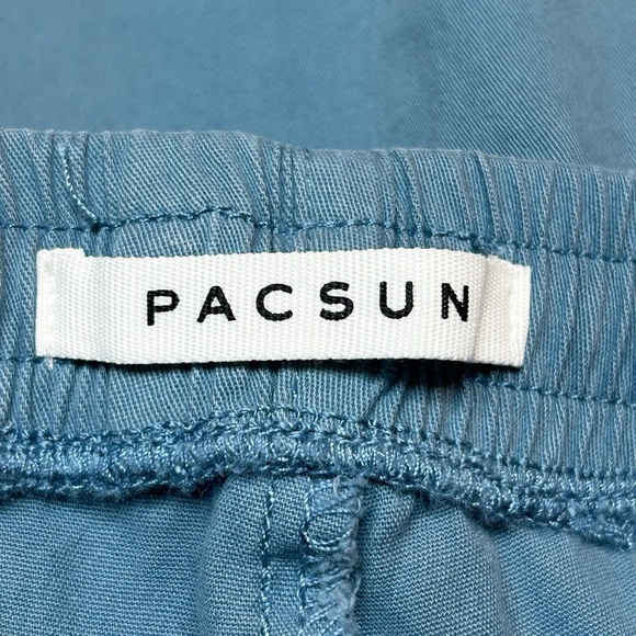 Pacsun Blue Twill Volley Shorts Men’s Size Small NWT - Picture 7 of 9